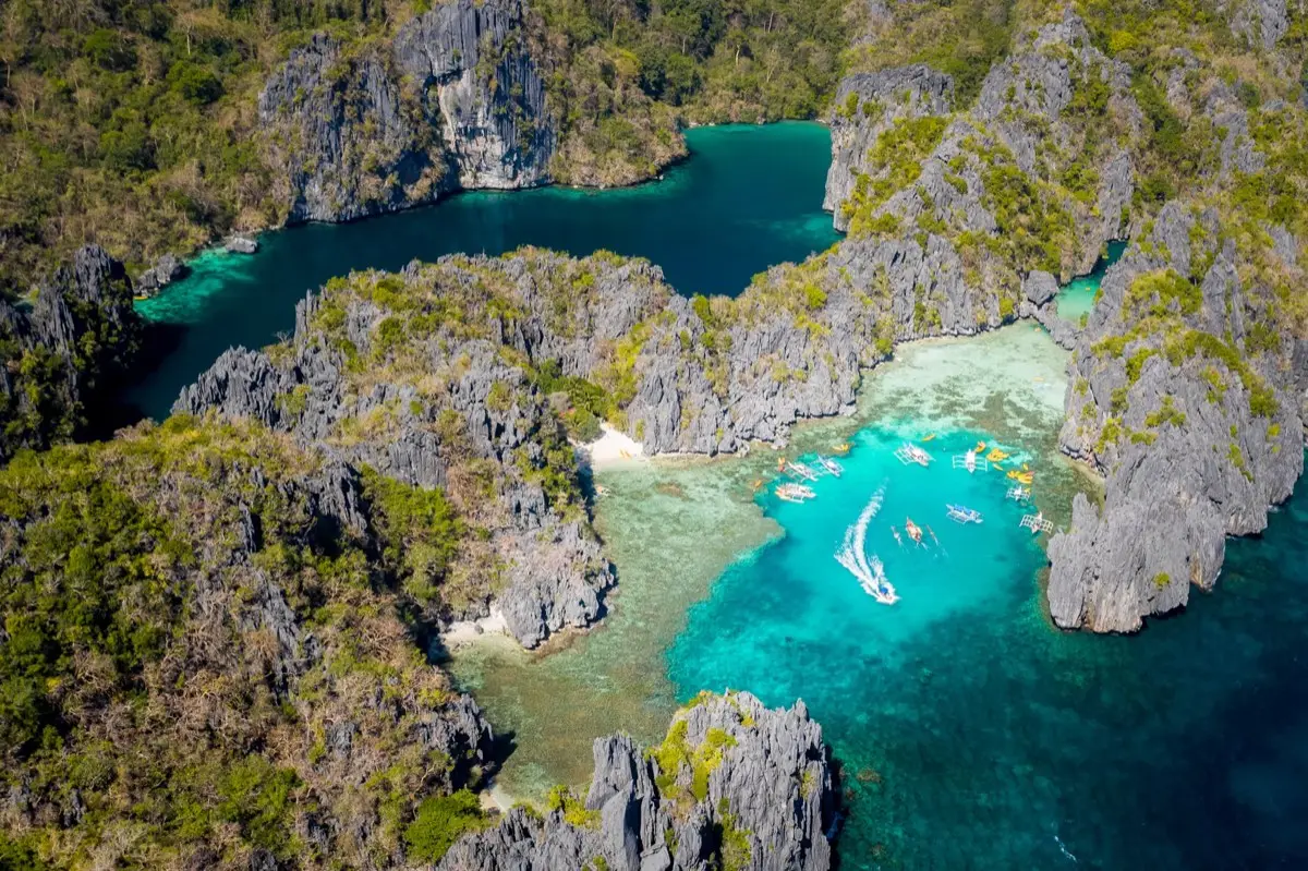 Lagunas de El Nido, en Filipinas